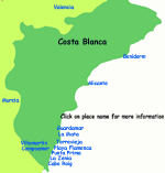 map costa blanca spain